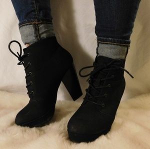 Black booties